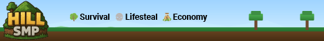 Hill SMP Minecraft server banner