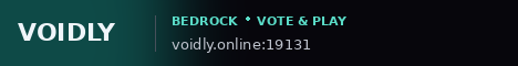 Voidly Online banner